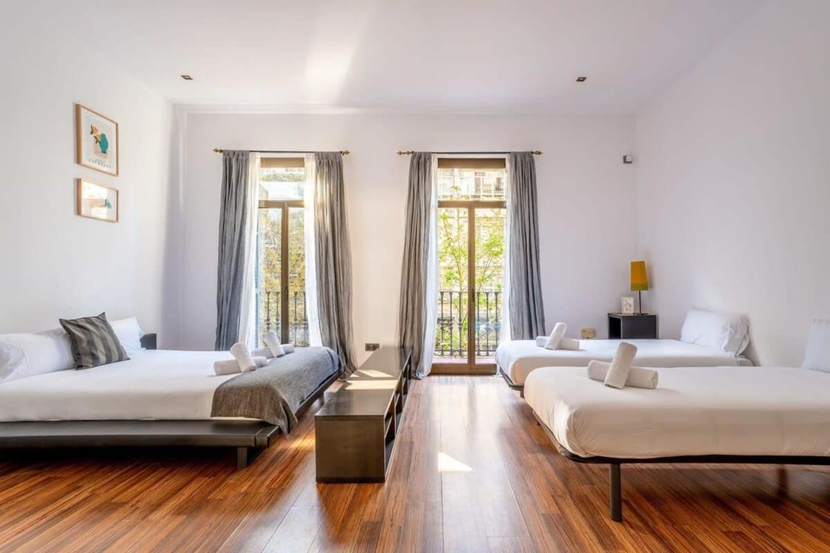 Comfortable And Huge 4bd - 2bth Rambla Catalunya Barcellona
